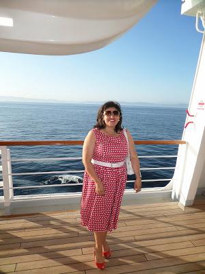 Looks para ir de crucero: Vestido Polka Dot