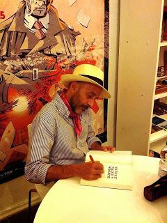Crónica de la presentación de “Talco y bronce” de Montero Glez en la XXX Feria del libro de Cádiz (16/05/2015)