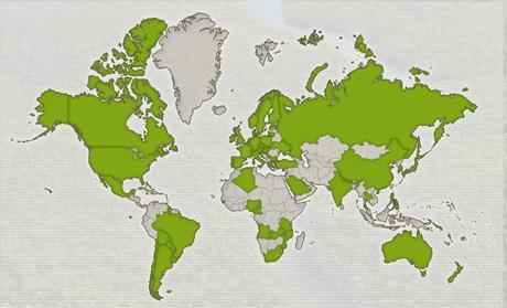 Mapa interactivo del día de la Fascinación por las plantas