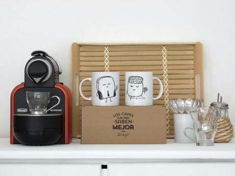 Las tazas de la mermelada y la tostada... Las tazas de la mermelada y la tostada...