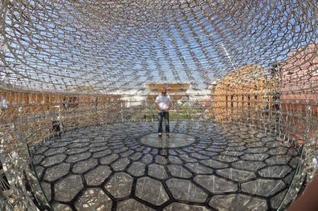 169.300 piezas forman el Pabellón Reino Unido, Milán Expo 2015