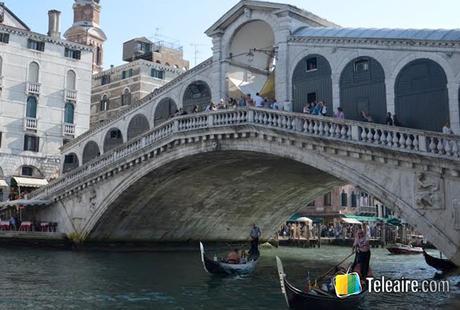 El mercader de Venecia El puente de Rialto en Venecia