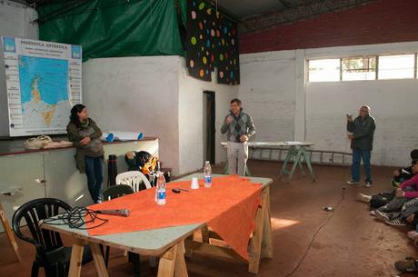 PRIMERA DISERTACION SOBRE LA ANTÁRTIDA DEL CICLO 2015