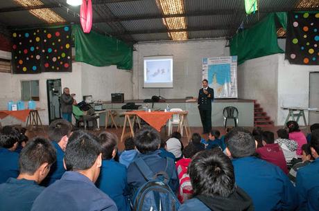 PRIMERA DISERTACION SOBRE LA ANTÁRTIDA DEL CICLO 2015