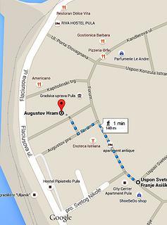 Ubicación de la Casa de Agripina