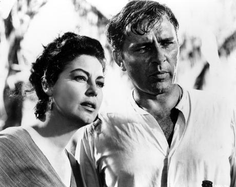 The Night of the Iguana (1964) Directed by John Huston Shown: Ava Gardner (as Maxine Faulk), Richard Burton (as Rev. Dr. T. Lawrence Shannon)