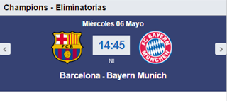 BARÇA - BAYERN BUSCANDO UN PUESTO EN LA FINAL DE LA CHAMPIONS
