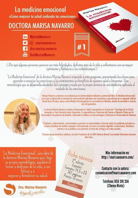Presentación de «La medicina emocional» de María Navarro