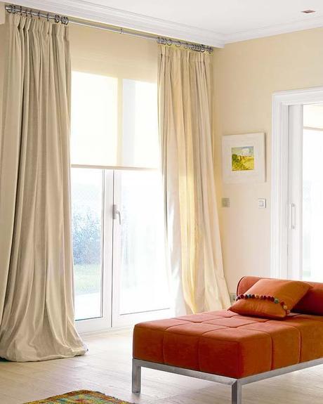 Combinar cortinas y estores; Decoideas para vestir vuestras ventanas.