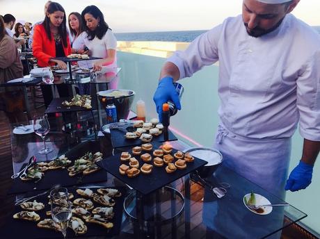 w barcelona sun deck catering