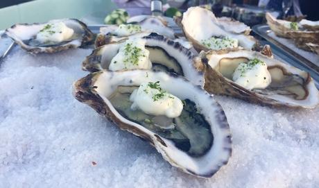 w barcelona sun deck inauguracion ostras