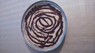TARTA DE QUESO CON CHOCOLATE