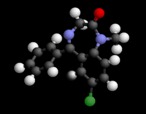 Estructura de Benzodiazepina (Valium)