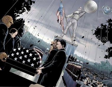 Captain America Funeral