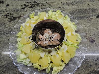 Ensalada tropical.