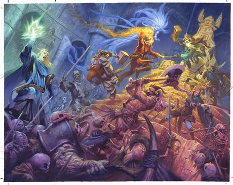 1ª dia de la semana de presentaciones de Mantic Games:Abisales y Dungeon Saga