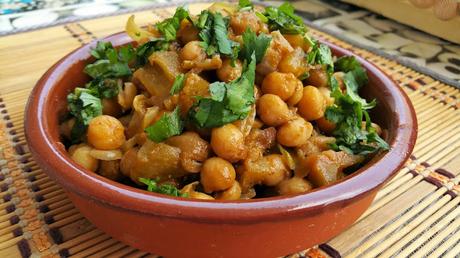 Garbanzos chana masala