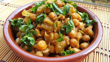 Garbanzos chana masala