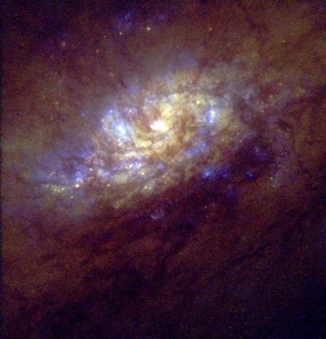 El centro de NGC 1808