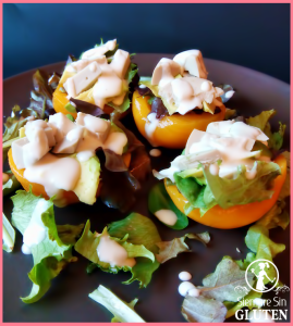 Melocotones Rellenos (Sin Gluten, Sin Lácteos, Sin Huevo)