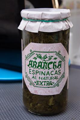 Brick de espinacas, queso ricotta y membrillo a la nuez moscada