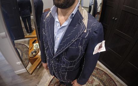 Proceso de Americana a medida en Sastrería Serna (Capítulo IV)