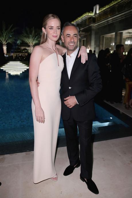 Emily Blunt fiesta Calvin Klein en Cannes