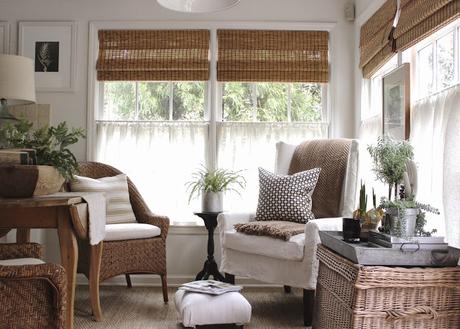 Un toque natural y acogedor decorando con  mimbre / Add a natural touch with Wicker