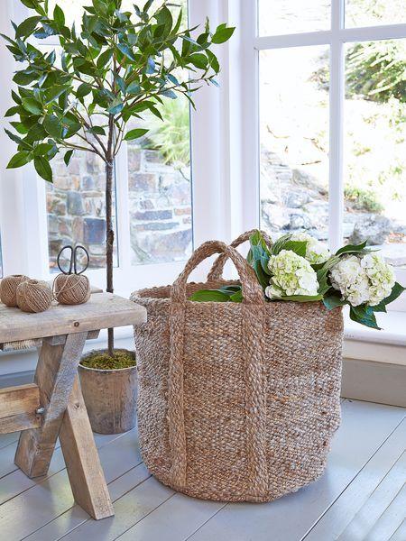 Un toque natural y acogedor decorando con  mimbre / Add a natural touch with Wicker