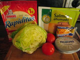 QUESADILLA DE SALMÓN AHUMADO