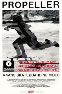 Cartel Propeller Película Vans