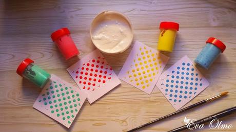 Tutorial: cómo elaborar el gesso casero: blanco y de colores