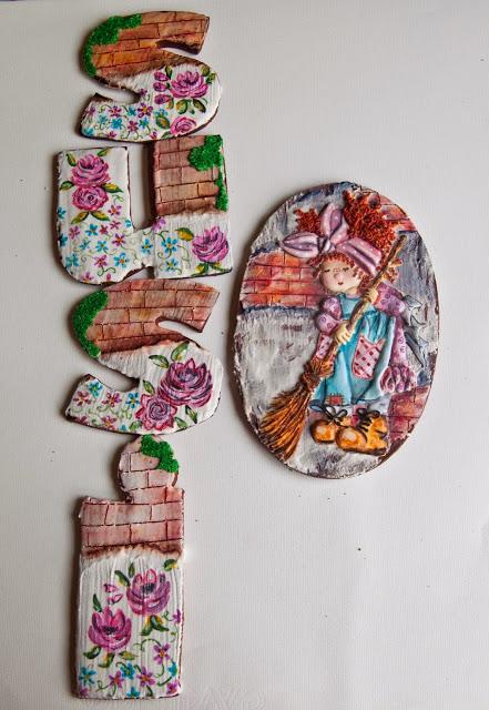 GALLETAS DECORADAS 2D Y PINTADAS PARA SUSANA