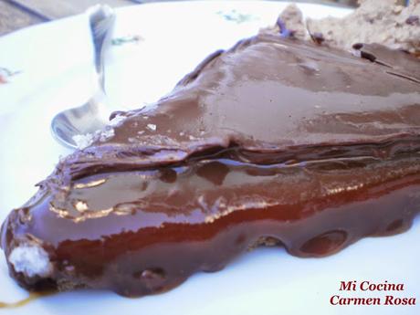 PASTEL DE CHOCOLATE Y CARAMELO