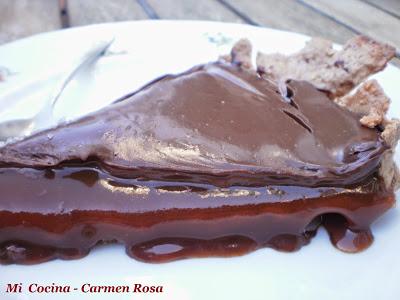 PASTEL DE CHOCOLATE Y CARAMELO