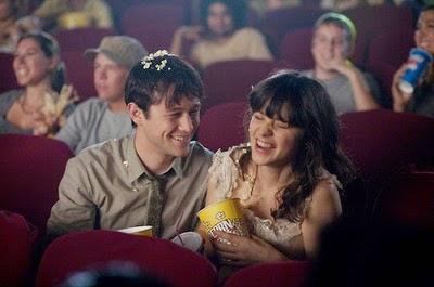 500 días juntos cine cinema popcorn palomitas summer tom laughing love