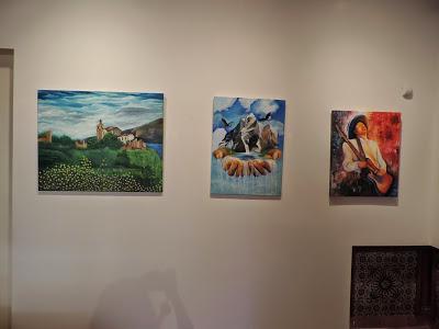 EXPOSICIÓN  TRABAJOS AMAS DE CASA DE ALAQUÀS (PINTURA Y PATCHWORK)