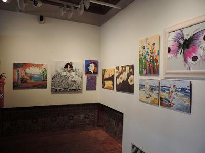 EXPOSICIÓN  TRABAJOS AMAS DE CASA DE ALAQUÀS (PINTURA Y PATCHWORK)