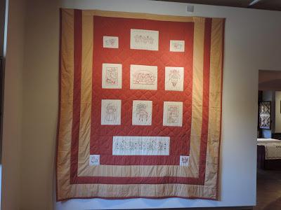 EXPOSICIÓN  TRABAJOS AMAS DE CASA DE ALAQUÀS (PINTURA Y PATCHWORK)