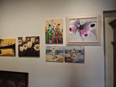 EXPOSICIÓN  TRABAJOS AMAS DE CASA DE ALAQUÀS (PINTURA Y PATCHWORK)