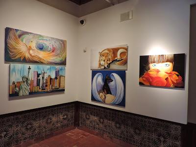 EXPOSICIÓN  TRABAJOS AMAS DE CASA DE ALAQUÀS (PINTURA Y PATCHWORK)