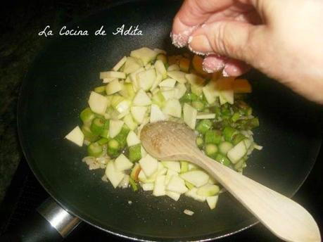 Salteado de verduras (dieta)