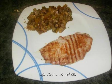 Salteado de verduras (dieta)