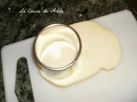 Tapa de queso provolone