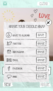 Compartir - Doodle Snap