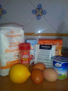 Bizcocho de nata líquida y yogurt