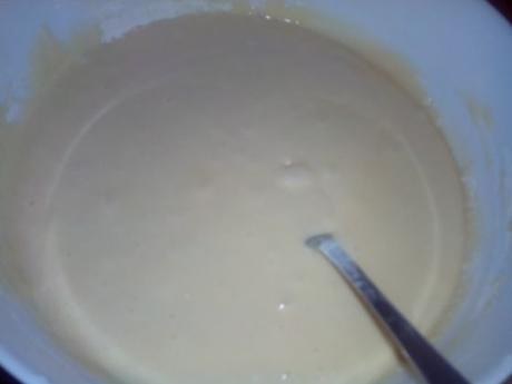 Bizcocho de nata líquida y yogurt