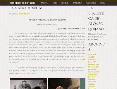 MIDAS EN EL COLOQUIO DE LOS PERROS