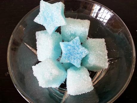 Terrones de azúcar personalizados.