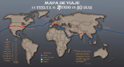 La vuelta al mundo en 80 días, de Julio Verne